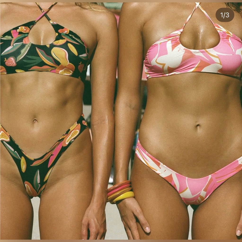 126 Aloe Aloe Reversible Bikini Set